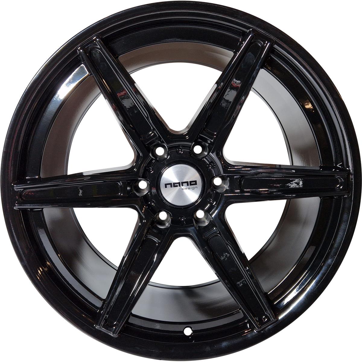 NANO 5774 Glossy Black R20 6x139.70 ET12 CB110.10 J9.5