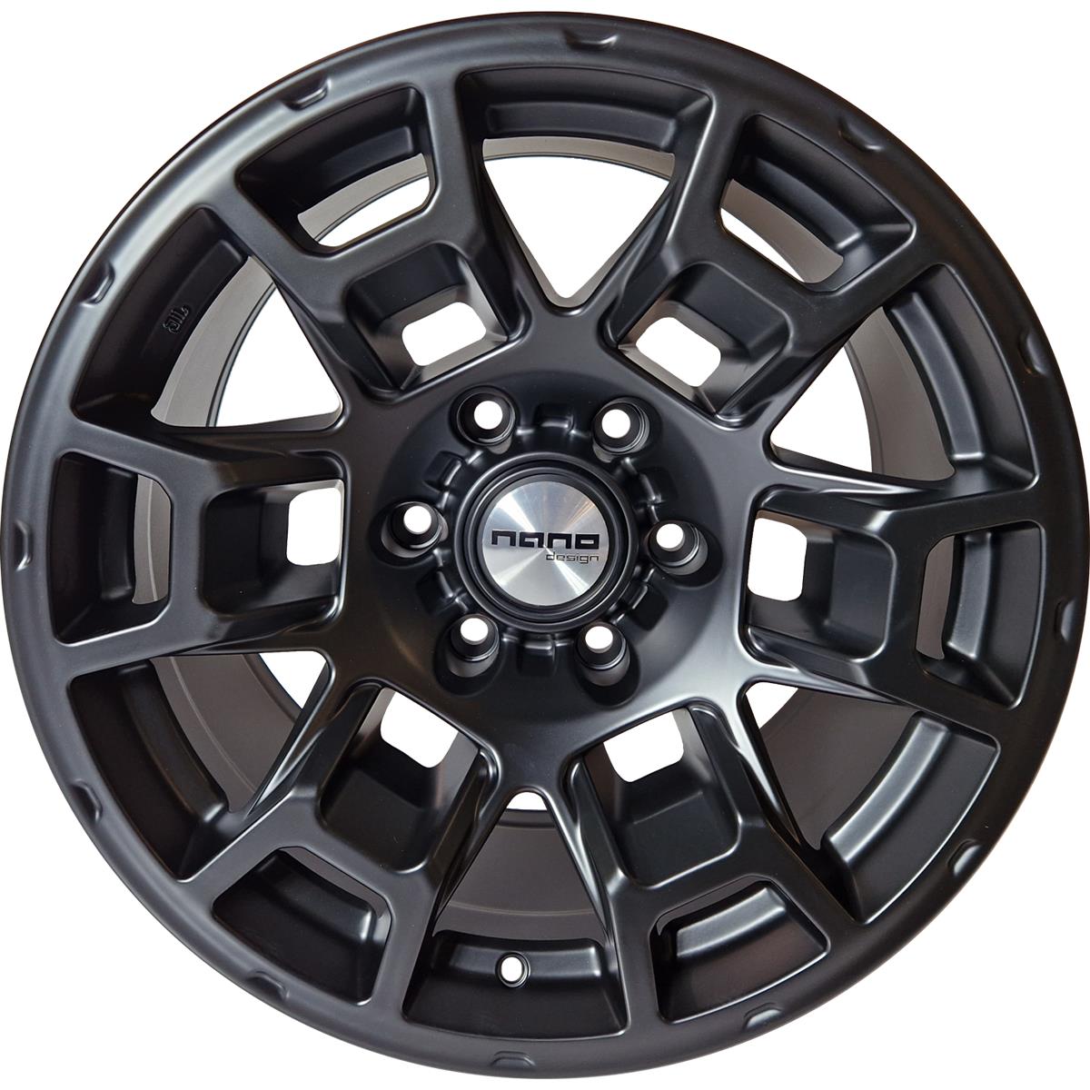 NANO 5914 Full Matt Black R17 6x139.70 ET-10 CB110.10 J8.5