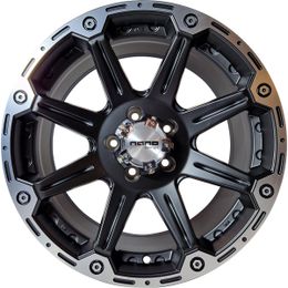 NANO BK717 Matt Black Polished R18 5x120.00 ET20 CB65.10 J8.5