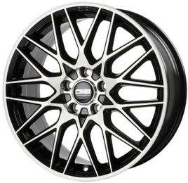 CMS C25 Diamond Black Gloss R20 5x112.00 ET45 CB66.60 J9.0