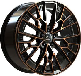 FONDMETAL 1972 Black Clearcoat Matt Bronze Machined R20 5x112.00 ET57 CB66.60 J10.5