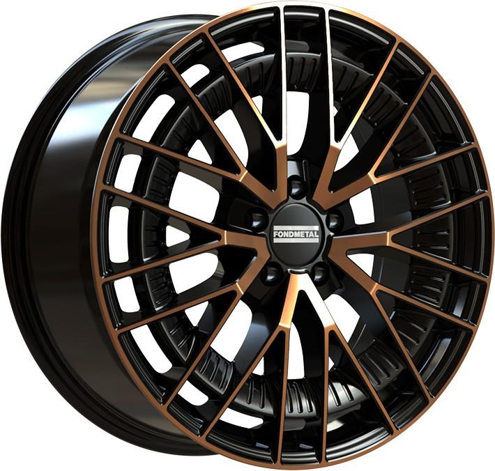 FONDMETAL Kari Black Clearcoat Matt Bronze Machined R19 5x112.00 ET45 CB66.60 J8.0