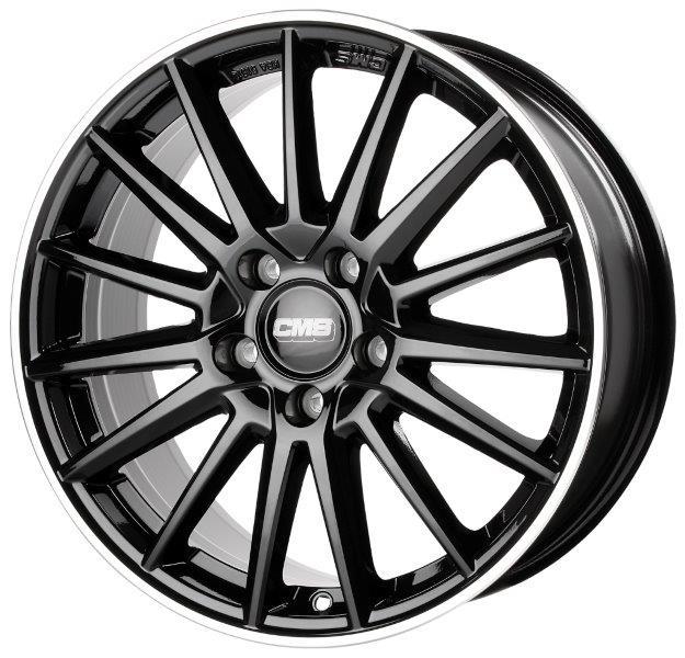 CMS C23 Diamond Rim Black Gloss R18 5x108.00 ET48 CB63.40 J8.0