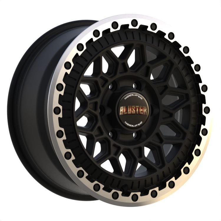 FONDMETAL Bluster Matt Black Machined Lip R18 6x139.70 ET20 CB106.10 J8.0