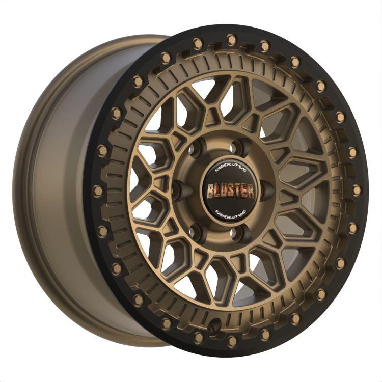 FONDMETAL Bluster Matt Braun Black Lip R18 6x139.70 ET20 CB106.10 J8.0