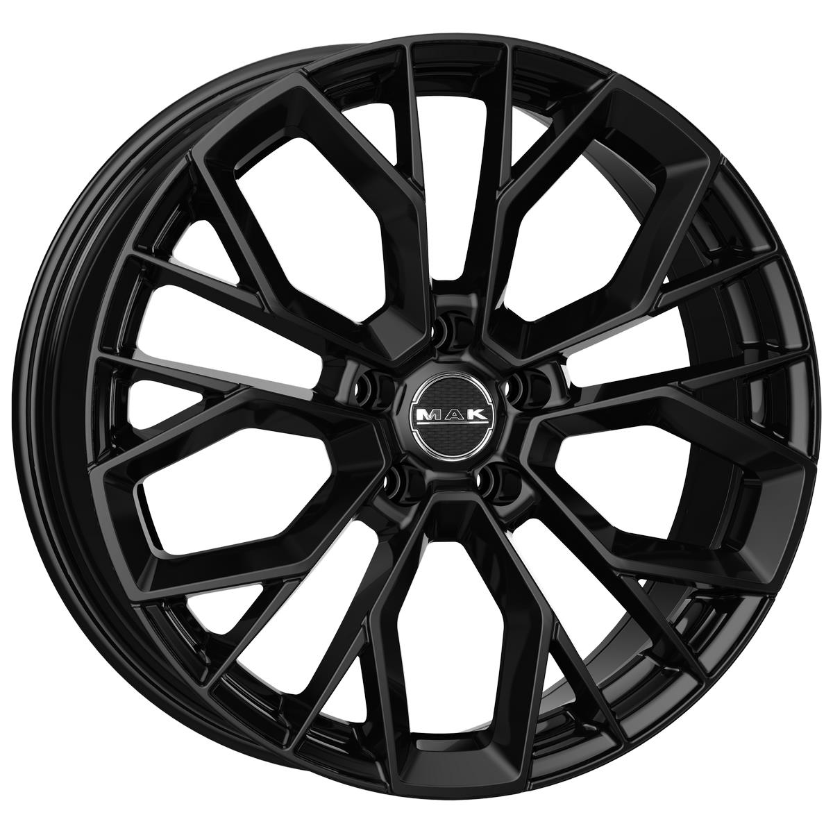 MAK Stilo Gloss Black R20 5x112.00 ET27 CB76.00 J8.5