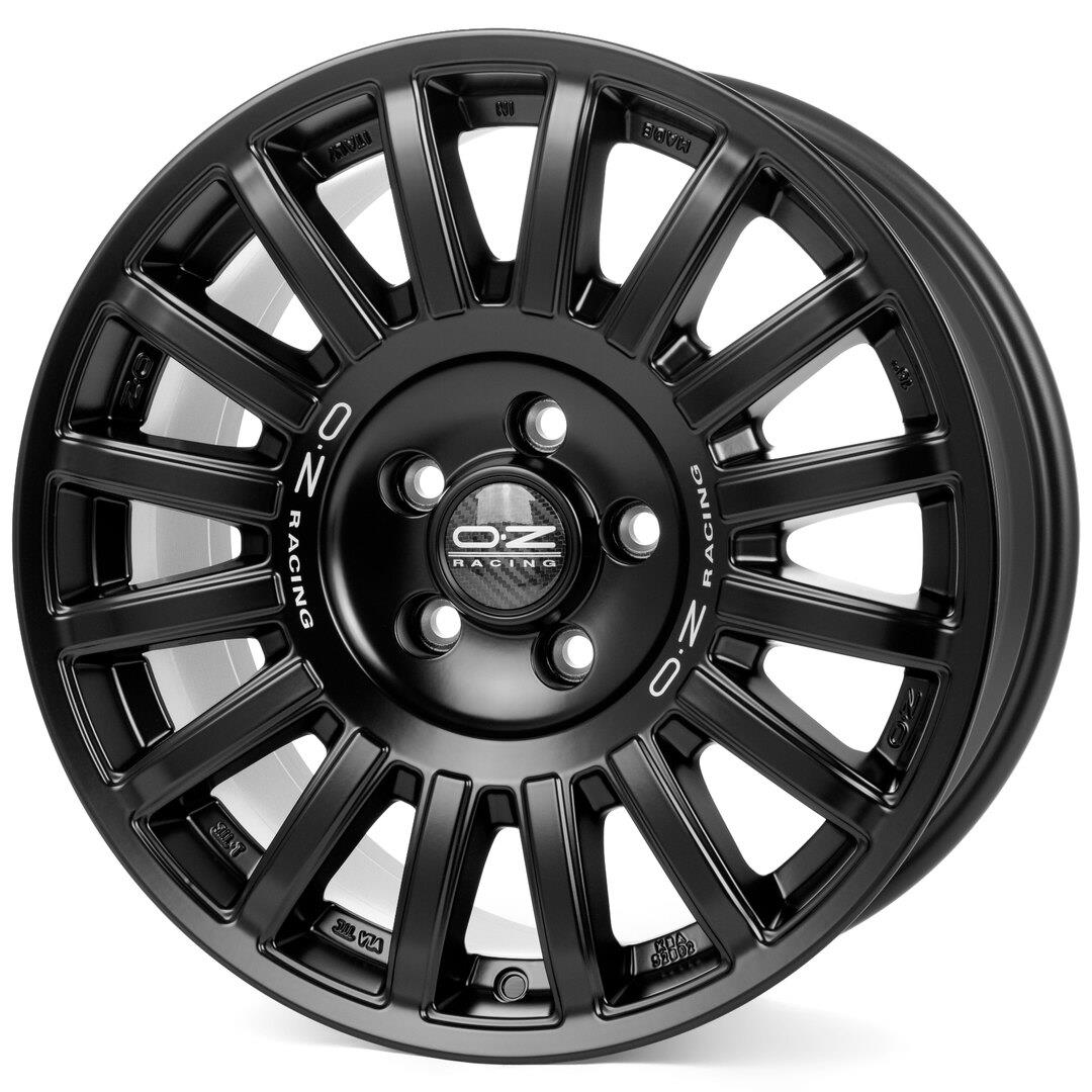 OZ RACING Rally Raid Matt Black Silver Lettering R17 5x112.00 ET35 CB79.00 J8.0