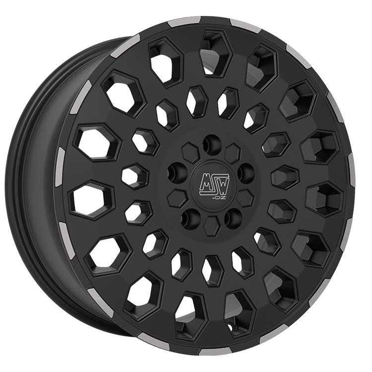 MSW 99 Van Matt Black Lip Polished R18 5x120.00 ET53 CB65.10 J8.0