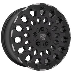 MSW 99 Van Matt Black Lip Polished R16 5x130.00 ET55 CB78.10 J6.5