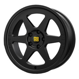 MOMO Heritage 6 Matt Black R18 5x114.30 ET40 CB72.30 J8.0