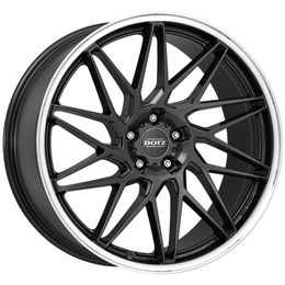 DOTZ Tanaka dark Gunmetal Polished Lip R18 5x120.00 ET35 CB72.60 J8.0
