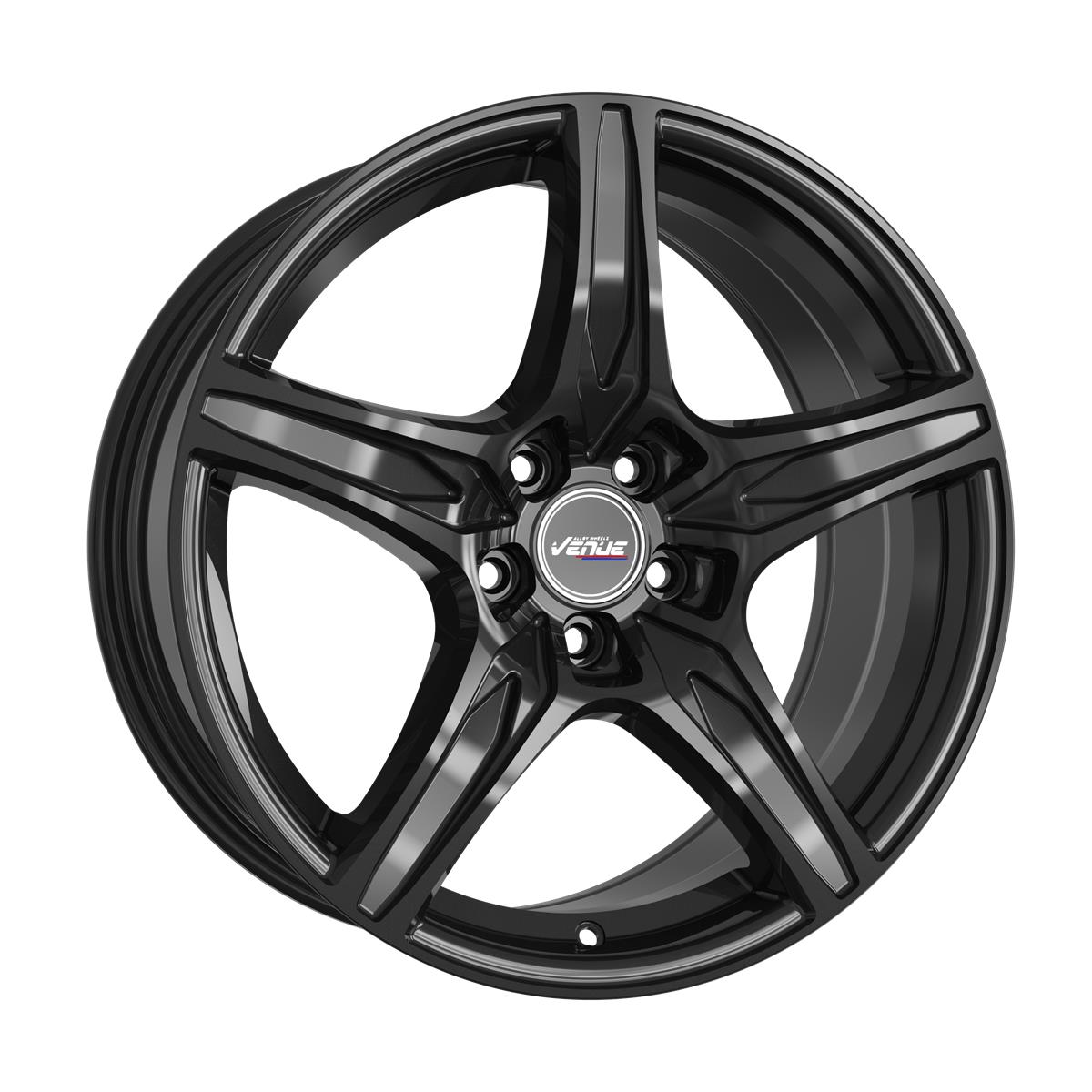 VENUE VL5 Gloss Black R17 5x114.30 ET38 CB67.10 J7.0