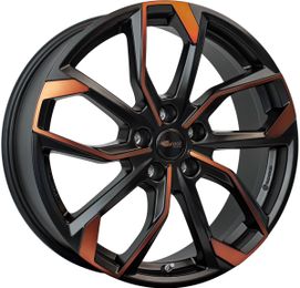 RC DESIGN RC34 Black Orange Matt (bom) R19 5x112.00 ET50 CB57.10 J7.5