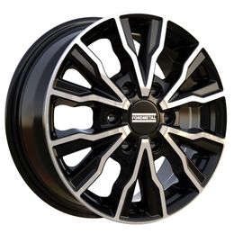 FONDMETAL PRO2 Glossy Black Machined R16 6x130.00 ET54 CB84.10 J6.5
