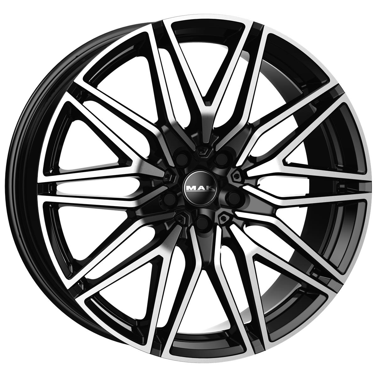 MAK Sturm Black Mirror R22 5x120.00 ET20 CB66.60 J10.0