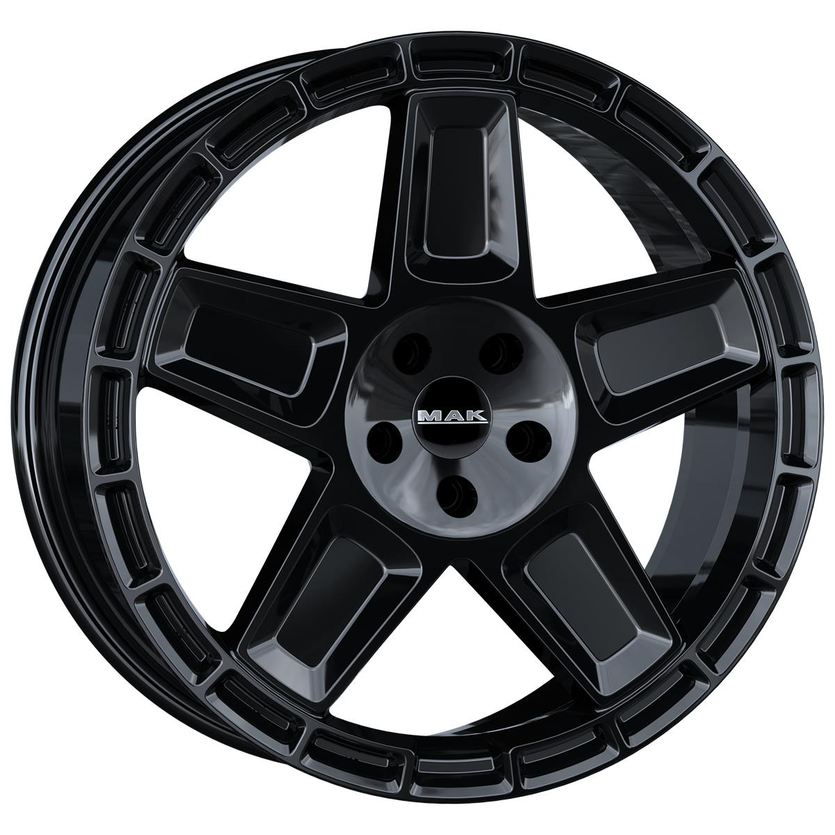 MAK Trek Gloss Black R20 6x139.70 ET19 CB78.10 J9.0