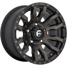 FUEL D674 Blitz Matte Black Double Dark Tint R20 6x139.70 ET1 CB106.10 J9.0