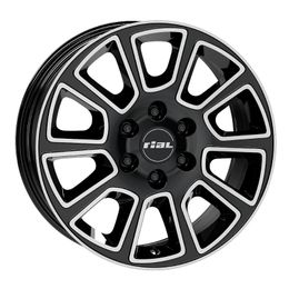 RIAL Transporter 2 Diamond Black Frontpolished R16 6x130.00 ET54 CB84.10 J6.5