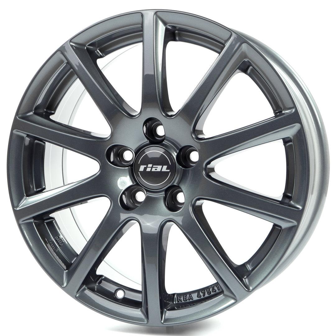RIAL Milano Titanium R15 4x100.00 ET38 CB63.30 J6.5
