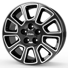 RIAL Transporter 2 Diamond Black Frontpolished R16 5x120.00 ET60 CB65.10 J6.5