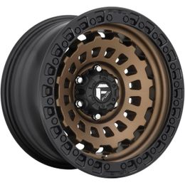 FUEL D634 Zephyr Matte Bronze Black Bead Ring R17 5x114.30 ET38 CB56.60 J8.0