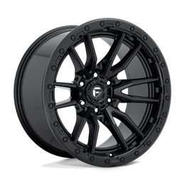 FUEL D679 Rebel Matte Black R18 5x139.70 ET20 CB78.10 J9.0