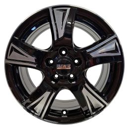 FONDMETAL PRO1 Glossy Black Machined R16 5x108.00 ET42 CB65.10 J6.5