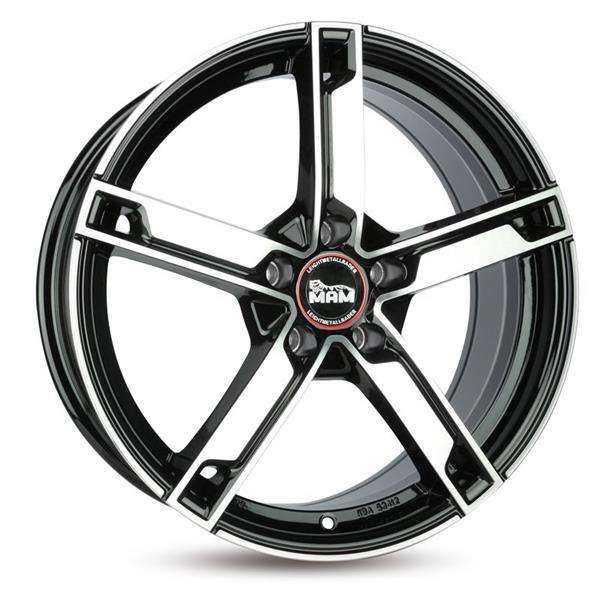 MAM LEICHTMETALLRäDER W4 (BFP) R18 5x108.00 ET45 CB72.60 J7.5