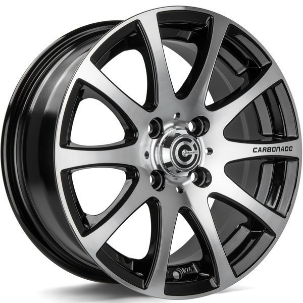 CARBONADO GTRSPORTS4 Black Front Polished (BFP) R14 4x98.00 ET35 CB67.10 J6.0