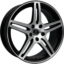 DIEWE WHEELS Chinque Neromachined R17 5x112.00 ET26 CB66.60 J8.0
