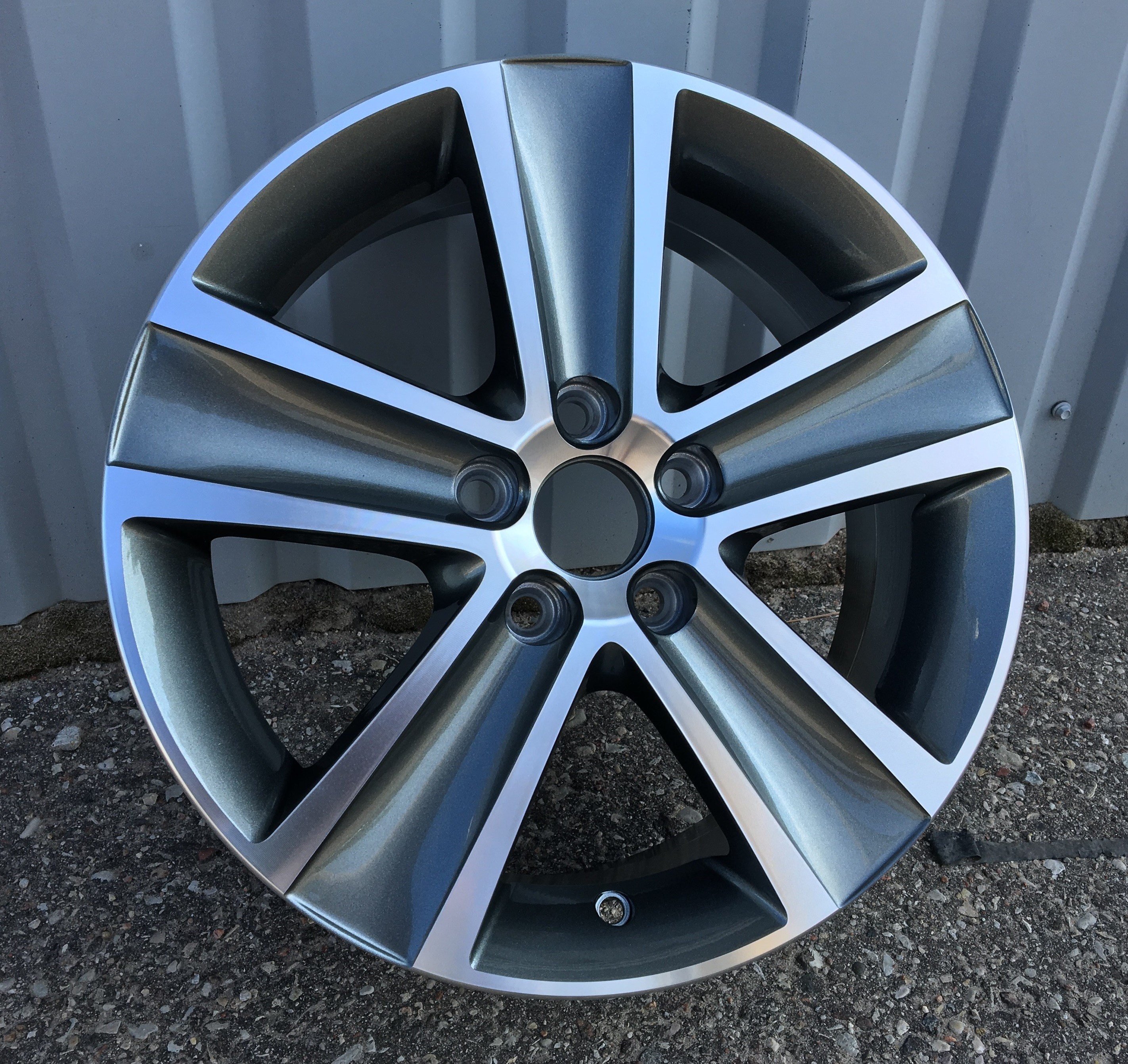 PRORACING F5454 Grey Polished (MG) R15 5x100.00 ET40 CB57.10 J6.0