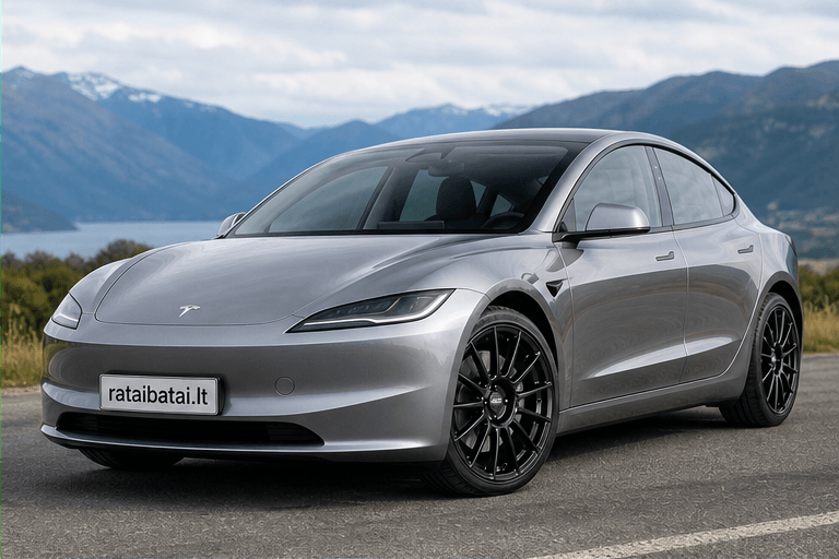 Tesla Model 3 ratlankiai